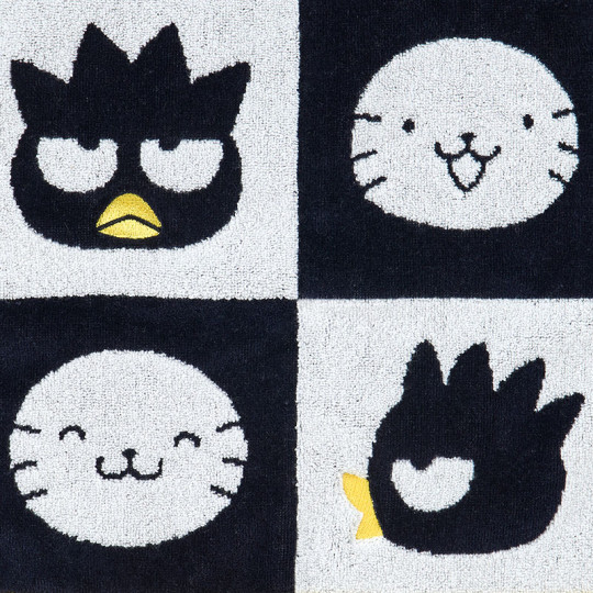 Japan Sanrio Original Hand Towel - Badtz-maru : Hangyodon & Bad Badtz-Maru Funny Face - 2