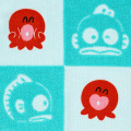 Japan Sanrio Original Hand Towel - Hangyodon : Hangyodon & Bad Badtz-Maru Funny Face - 2