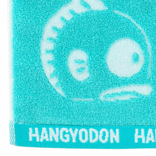 Japan Sanrio Original Hand Towel - Hangyodon : Hangyodon & Bad Badtz-Maru Funny Face - 3