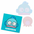 Japan Sanrio Original Die-cut Sticky Notes - Hangyodon : Hangyodon & Bad Badtz-Maru Funny Face - 1