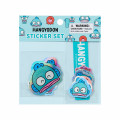 Japan Sanrio Original Sticker Set - Hangyodon : Hangyodon & Bad Badtz-Maru Funny Face - 1