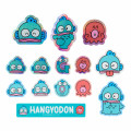 Japan Sanrio Original Sticker Set - Hangyodon : Hangyodon & Bad Badtz-Maru Funny Face - 2