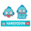 Japan Sanrio Original Sticker Set - Hangyodon : Hangyodon & Bad Badtz-Maru Funny Face - 4