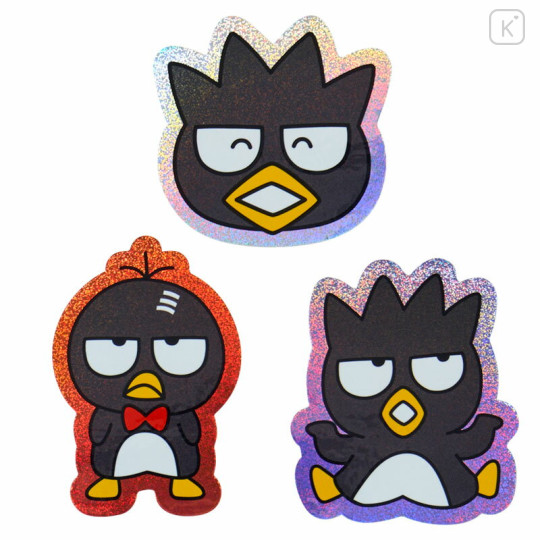 Japan Sanrio Original Sticker Set - Badtz-maru : Hangyodon & Bad Badtz-Maru Funny Face - 3