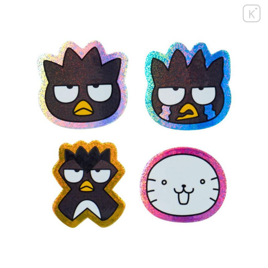 Japan Sanrio Original Sticker Set - Badtz-maru : Hangyodon & Bad Badtz-Maru Funny Face - 5