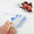 Japan Monchhichi Acrylic Hair Clip Set - Friends Aurora - 2