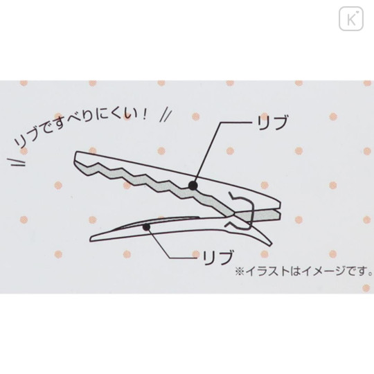 Japan Monchhichi Acrylic Hair Clip Set - Friends Aurora - 3