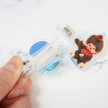 Japan Monchhichi Acrylic Hair Clip Set - Sitting Aurora - 2