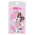 Japan Licca Die-cut Vinyl Sticker - Lovely Idol Pink Outfit - 1