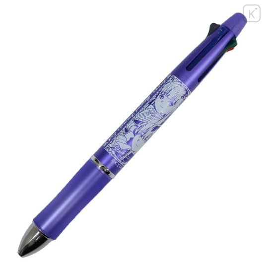 Japan Frieren Beyond Journey's End Dr. Grip 4+1 Multi Pen & Mechanical Pencil - Stark & Fern Metallic Purple - 2