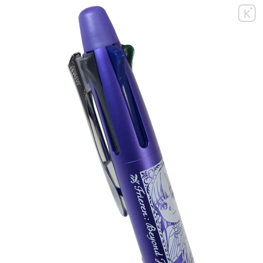 Japan Frieren Beyond Journey's End Dr. Grip 4+1 Multi Pen & Mechanical Pencil - Stark & Fern Metallic Purple - 3