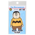 Japan Doraemon Vinyl Sticker - Gian Hello - 1