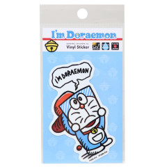 Japan Doraemon Vinyl Sticker - Doraemon Fake Sad Face