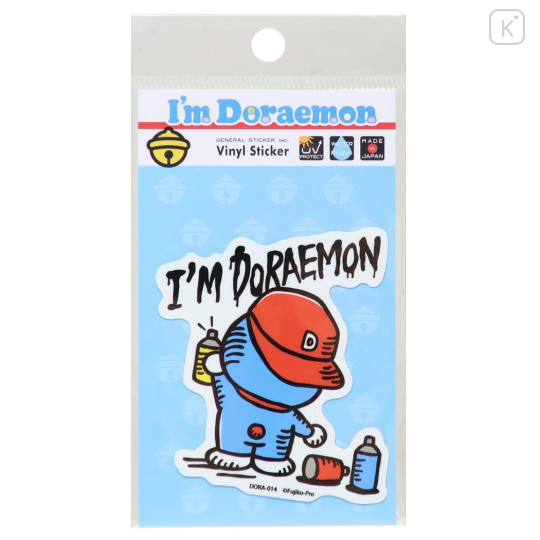Japan Doraemon Vinyl Sticker - Doraemon Graffiti - 1