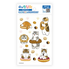 Japan Mofusand Charapita Iron Print Postcard - Cat : Donut