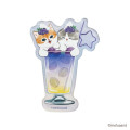 Japan Mofusand Acrylic Sticker - Cat Colorful Soda Blueberry - 3