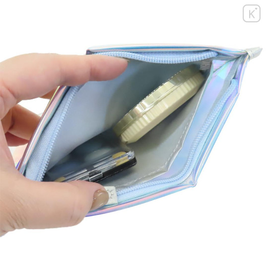 Japan Sanrio Aurora Cosmetic Pouch - Hello Kitty : 50th Anniversary Glossy Fav - 3