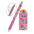 Japan The Powerpuff Girls EnerGel Gel Pen - Characters Pow Pink - 2