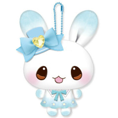 Japan Q-LiA Mascot Holder - Kira Usa Twins Bubble Rabbit : Blue