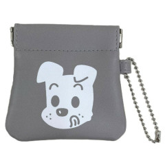 Japan Osamu Goods Mini Squeeze Pinch Pouch - Dog Face
