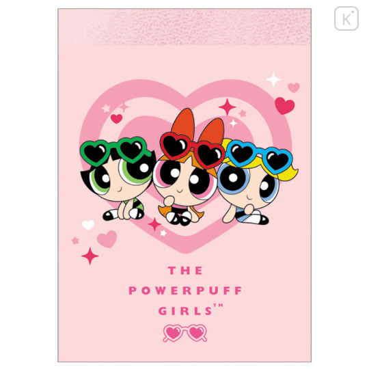 Japan The Powerpuff Girls Mini Notepad - Sunglasses Pink - 1