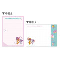 Japan Tom and Jerry Mini Notepad - Jerry & Tuffy Sunglasses - 2