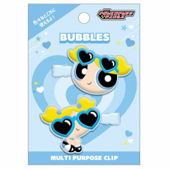 Japan The Powerpuff Girls Rubber Hair Clip Set - Bubbles Sunglasses