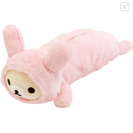 Japan San-X Plush Pen Pouch - Korilakkuma : Lots of Korilakkuma Rabbit - 1
