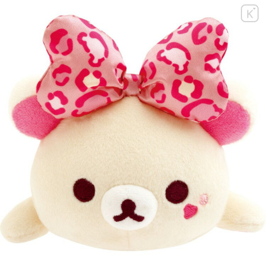 Japan San-x Original Plush Pen Pouch - Korilakkuma : Lots of Korilakkuma Leopard - 2