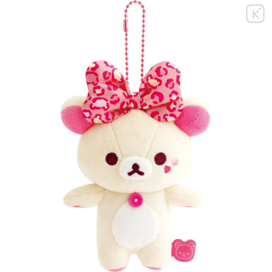 Japan San-x Original Hanging Plush Toy - Korilakkuma : Lots of Korilakkuma Leopard - 1