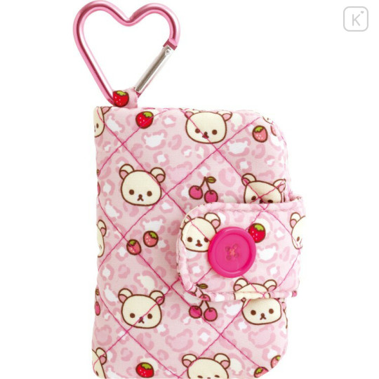Japan San-x Original Coin Case - Korilakkuma : Lots of Korilakkuma Leopard - 1