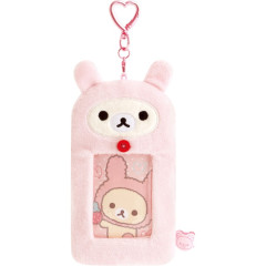 Japan San-X Plush Photo Keychain - Korilakkuma : Lots of Korilakkuma Rabbit