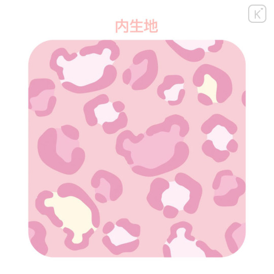 Japan San-x Original Plush Drawstring Bag - Korilakkuma : Lots of Korilakkuma Leopard - 3