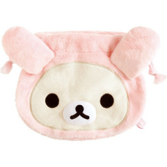 Japan San-X Plush Drawstring Bag - Korilakkuma : Lots of Korilakkuma Rabbit