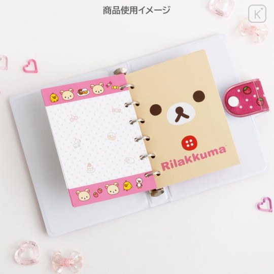 Japan San-x Original Squishy Sticker Binder - Korilakkuma : Lots of Korilakkuma - 6