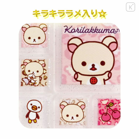 Japan San-X Tile Stickers - Korilakkuma : Lots of Korilakkuma Leopard - 2