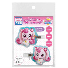 Japan Catch Teenieping Aurora Acrylic Hair Clip Set - Heartsping