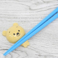 Japan Disney Porcelain Chopstick Rest - Winnie the Pooh : Big Head Smile - 2
