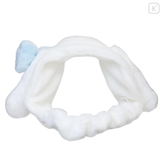 Japan Sanrio Spa Headband with Ears - Cinnamoroll : Blue Ribbon - 1