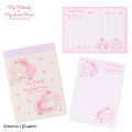 Japan Sanrio Mini Notepad - My Melody & My Sweet Piano : Dolly Mix Petit - 1