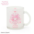 Japan Sanrio Glass Mug - My Melody & My Sweet Piano : Dolly Mix Petit - 1