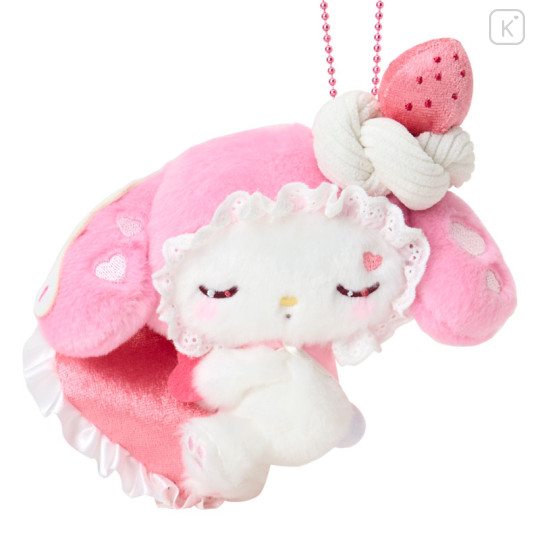Japan Sanrio Mascot Holder - My Melody : Dolly Mix Petit Sleeping Soundly - 2