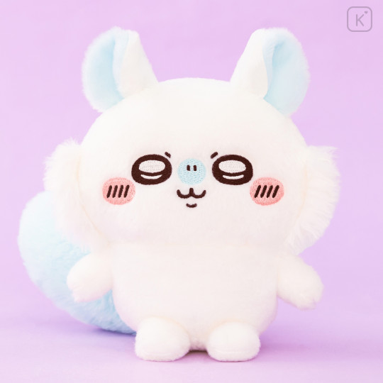 Japan Chiikawa Little Posing Plush Toy - Momonga : Sitting - 4