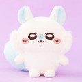 Japan Chiikawa Little Posing Plush Toy - Momonga : Sitting - 4