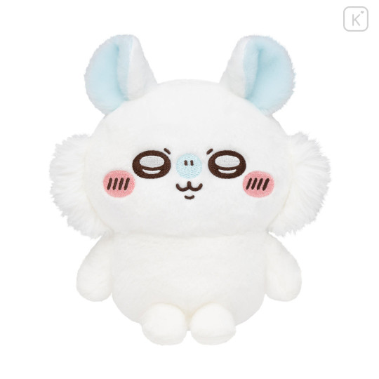 Japan Chiikawa Little Posing Plush Toy - Momonga : Sitting - 5