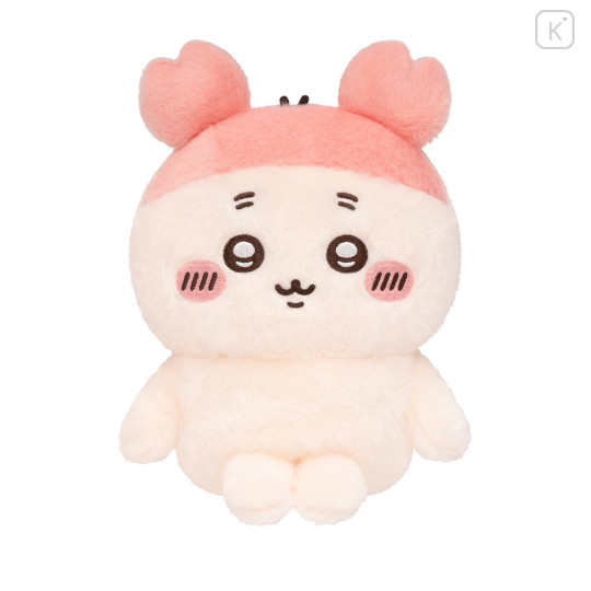 Japan Chiikawa Little Posing Plush Toy - Furuhonya Kani-chan : Sitting - 4