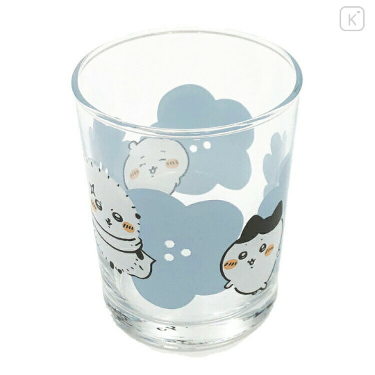 Japan Chiikawa Glass Tumbler - Chiikawa & Hachiware & Rakko : Happy Blossom - 2