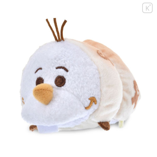 Japan Disney Store Tsum Tsum Mini Plush (S) - Olaf : Mickey's Bakery White Bread - 1