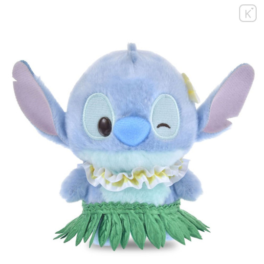 Japan Disney Store Urupocha-chan Plush - Stitch : Hawaiian Hula - 1