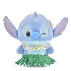 Japan Disney Store Urupocha-chan Plush - Stitch : Hawaiian Hula